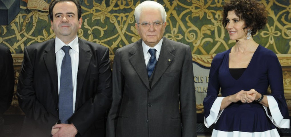 La consegna del Premio Leonardo al Quirinale